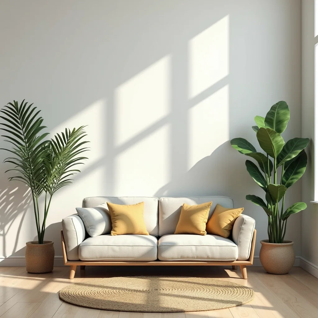 Zimmerpflanzen Im Wohnzimmer Dekorieren - Effektvolle Zimmerpflanzen im Wohnzimmer dekorieren Tipps