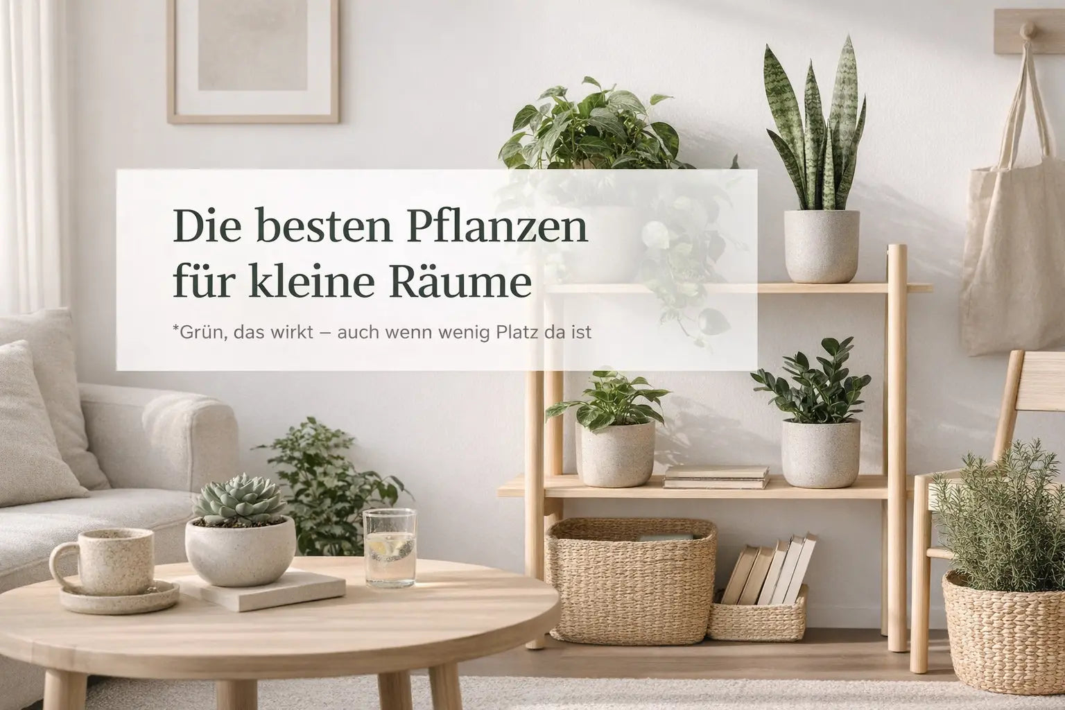 die besten pflanzen für kleine räume