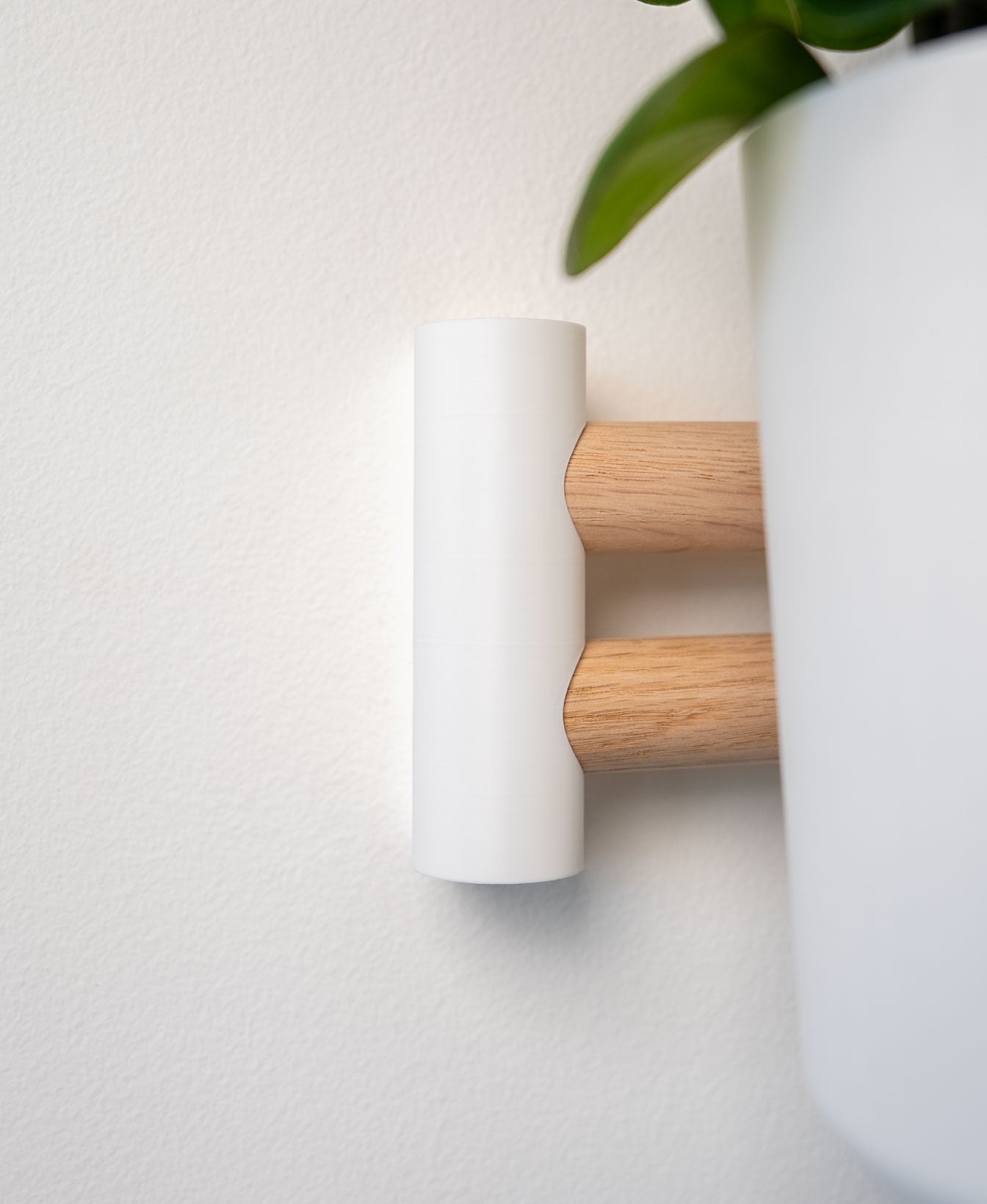 Modulare Wandhalterung für Pflanzen – Horizontale Design-Schiene