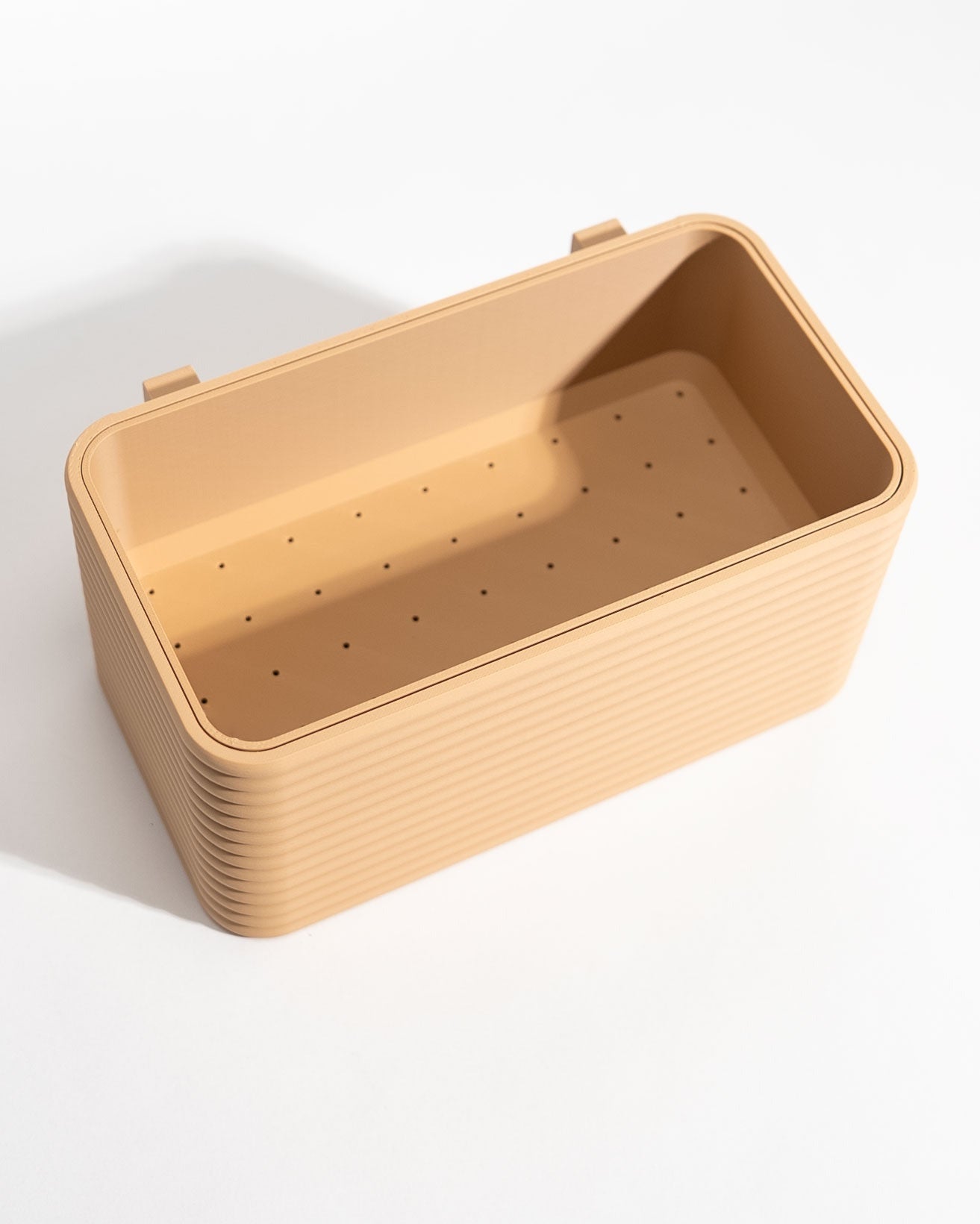 Evoliv „Poppy Kasten“ – Breiter Wandblumentopf mit Tropfschale – von Evoliv